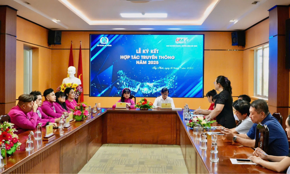 Báo và phát thanh, truyền hình Tây Ninh ký kết hợp tác truyền thông cùng Tập đoàn An Nông