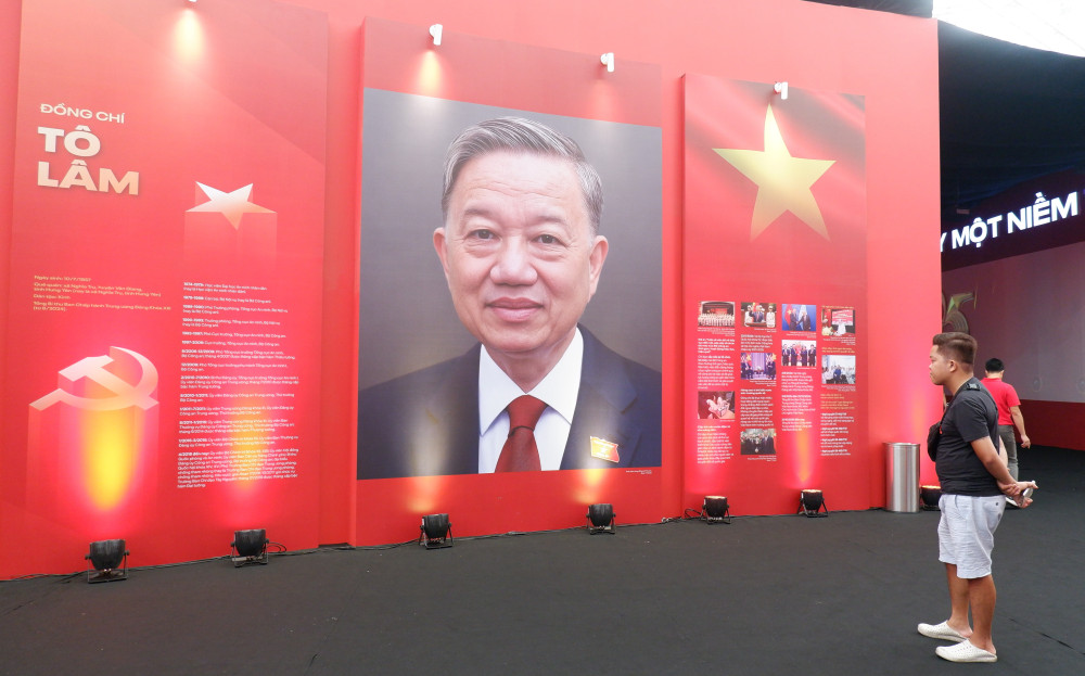 Không gian triển lãm về chân dung, cuộc đời và sự nghiệp các đồng chí Tổng Bí thư của Đảng qua các thời kỳ
