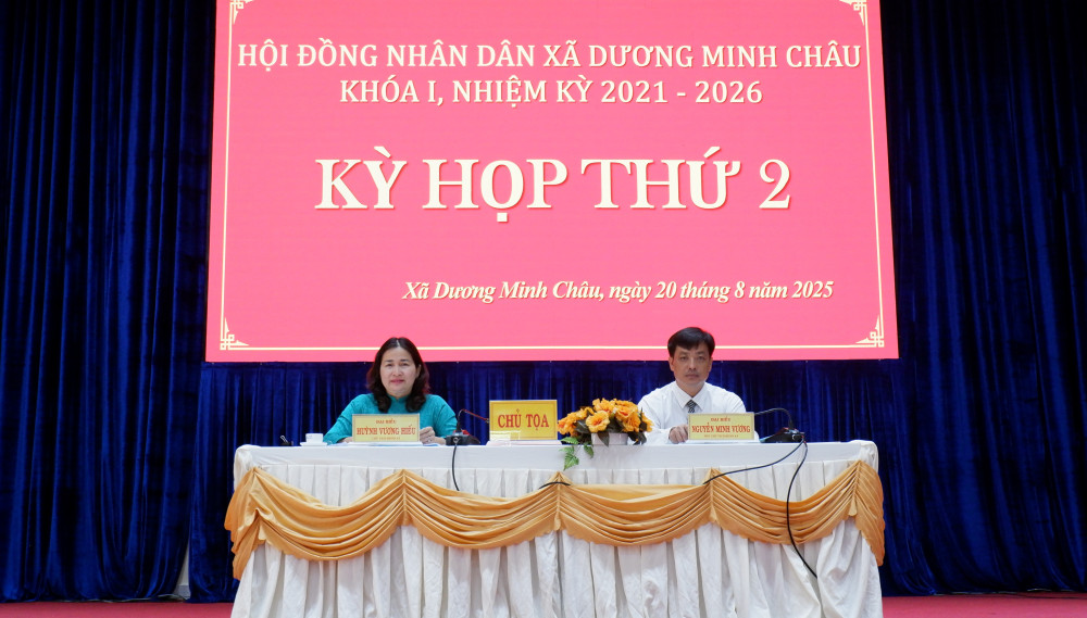 Chủ tọa kỳ họp