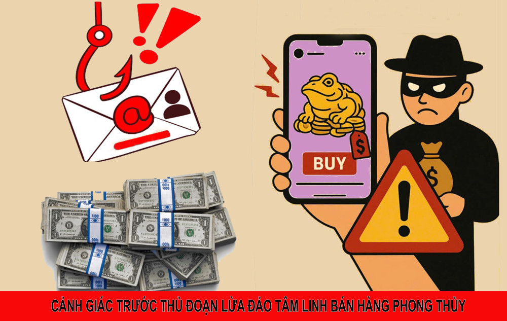 Người dân cần cảnh giác với thủ đoạn lừa đảo tâm linh, bán hàng phong thủy