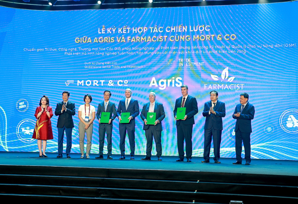 Lễ ký kết hợp tác chiến lược giữa AgriS với các nhà đầu tư trong và ngoài nước