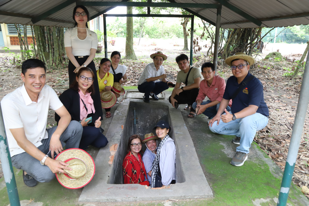 Địa đạo An Thới - nơi quân dân An Tịnh bám trụ, xây dựng căn cứ trong cuộc kháng chiến chống Mỹ cứu nước