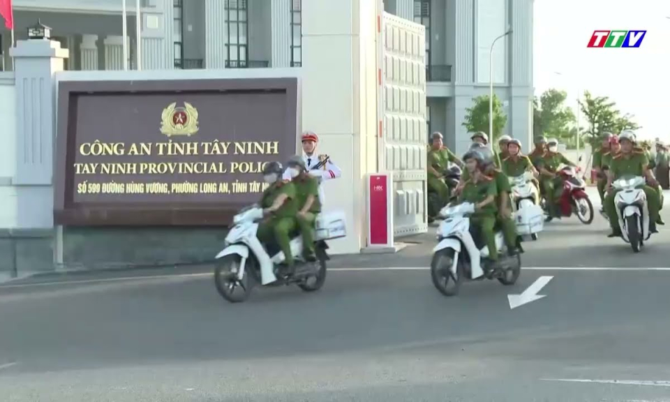 Ra quân bảo đảm ANTT đại hội Đảng các cấp