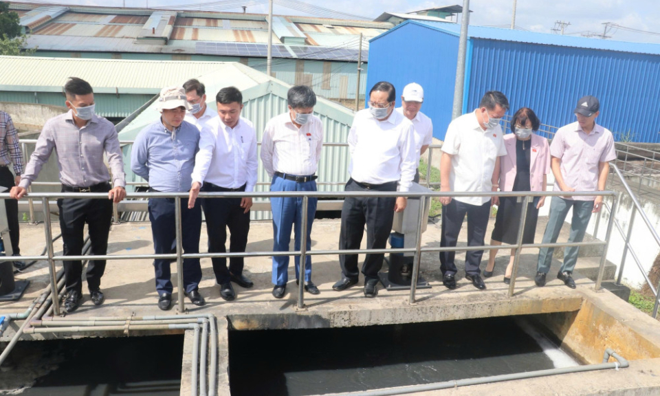 Tây Ninh: 100% khu công nghiệp có hệ thống xử lý nước thải tập trung đạt chuẩn