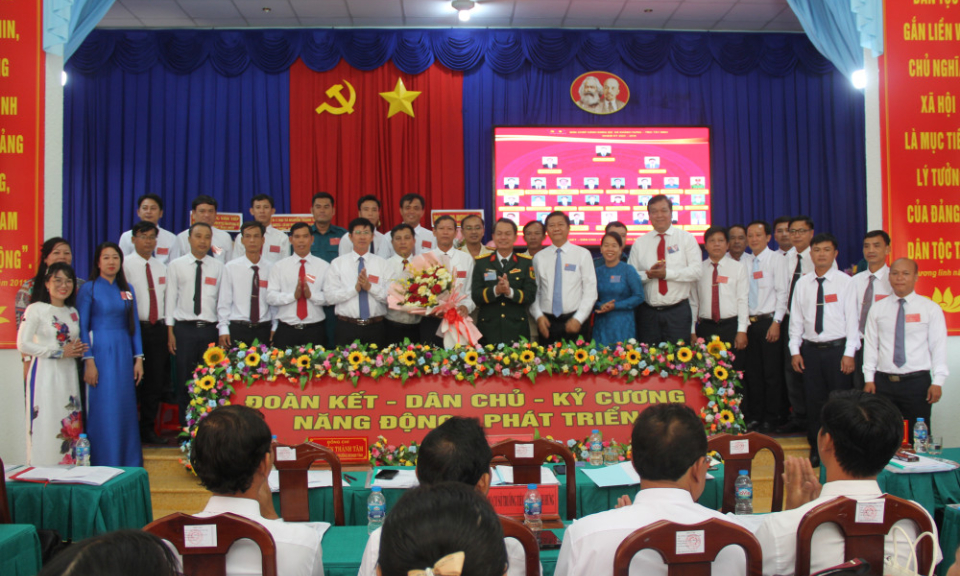 Đồng chí Trần Văn Cường được chỉ định giữ chức vụ Bí thư Đảng ủy xã Khánh Hưng, nhiệm kỳ 2025-2030