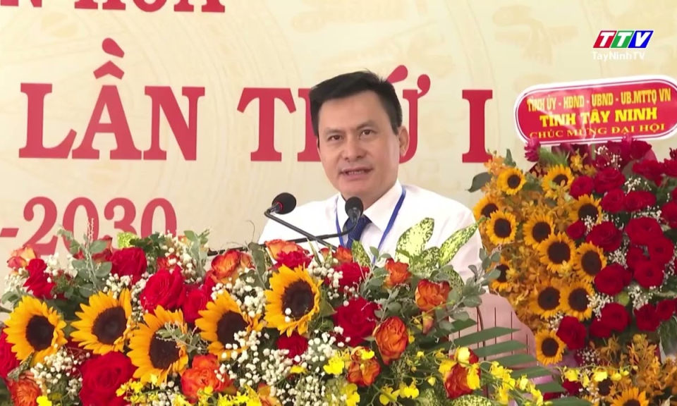 Bế mạc Đại hội đại biểu Đảng bộ xã Tân Hòa lần thứ I, nhiệm kỳ 2025–2030