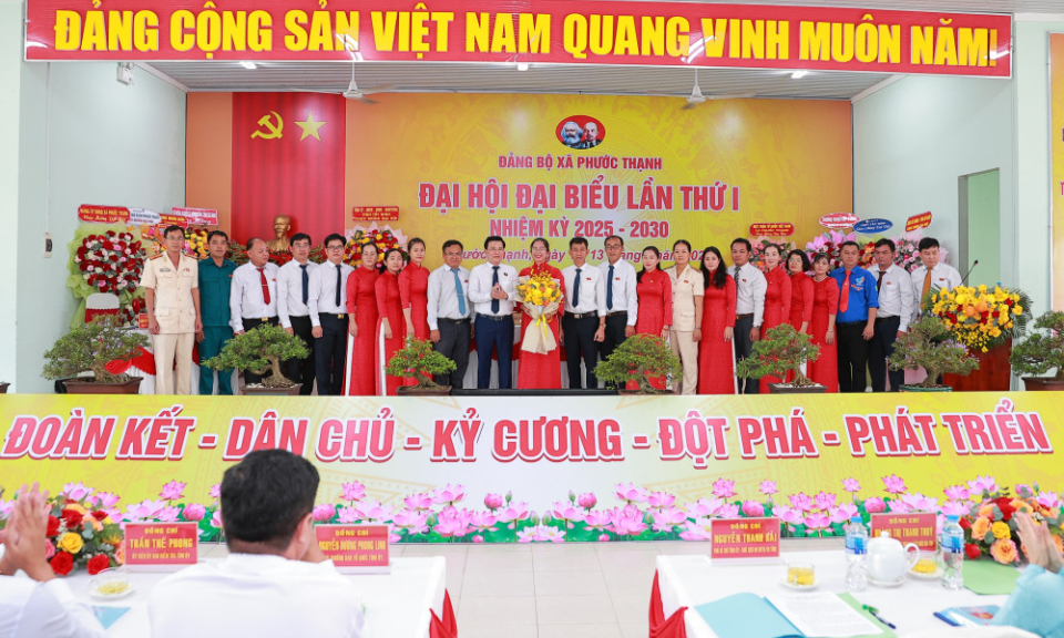 Đồng chí Phạm Thị Thúy Hằng được chỉ định giữ chức Bí thư Đảng ủy xã Phước Thạnh, nhiệm kỳ 2025-2030
