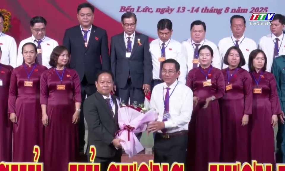 Đại hội đại biểu Đảng bộ xã Bến Lức nhiệm kỳ 2025-2030 thành công tốt đẹp