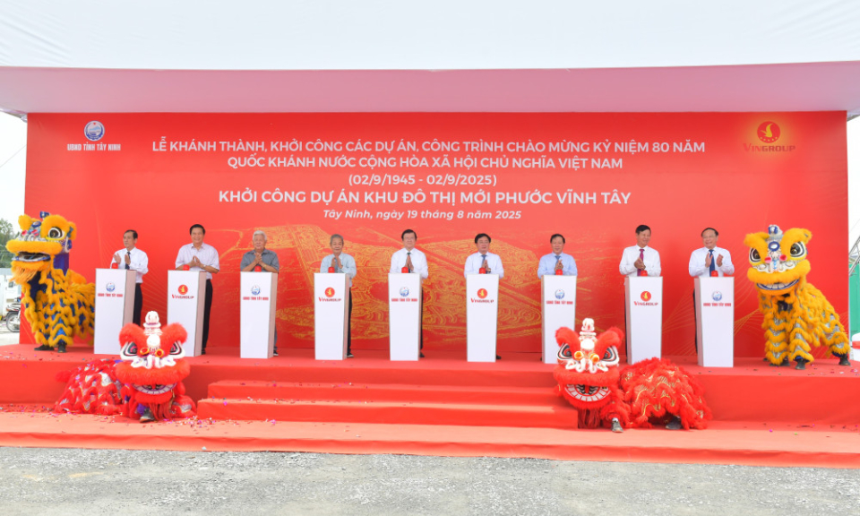 Khởi công xây dựng Khu đô thị mới Phước Vĩnh Tây quy mô gần 1.100ha