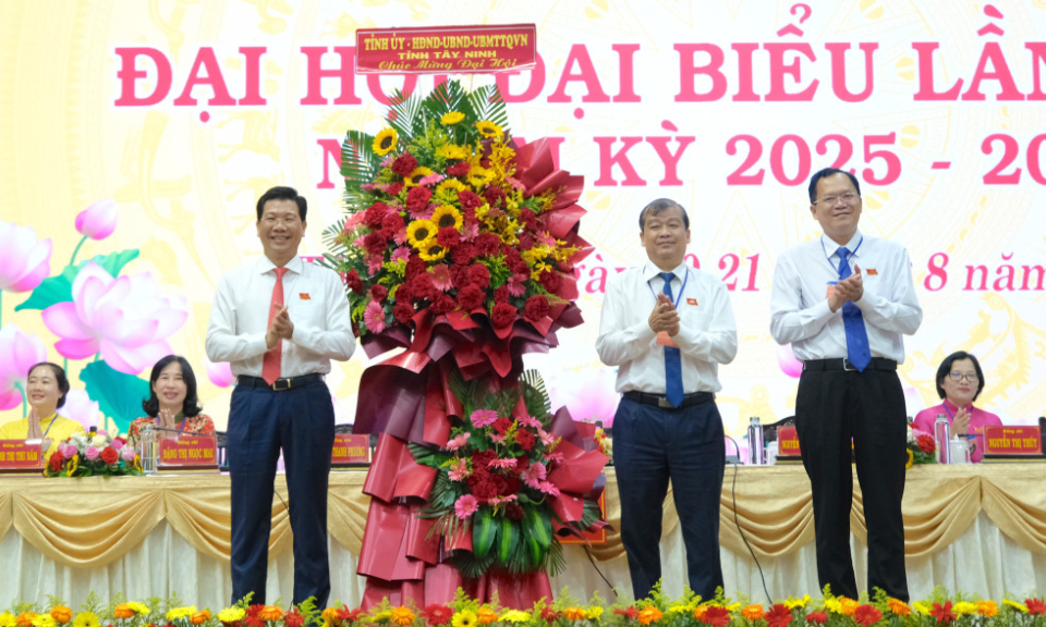 Đảng bộ các cơ quan Đảng tỉnh Tây Ninh đề ra 5 chỉ tiêu Nghị quyết nhiệm kỳ 2025 – 2030
