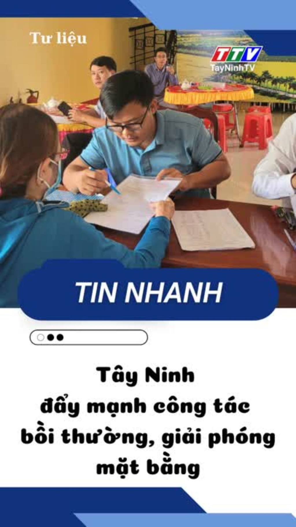 Tây Ninh đẩy mạnh công tác bồi thường, giải phóng mặt bằng