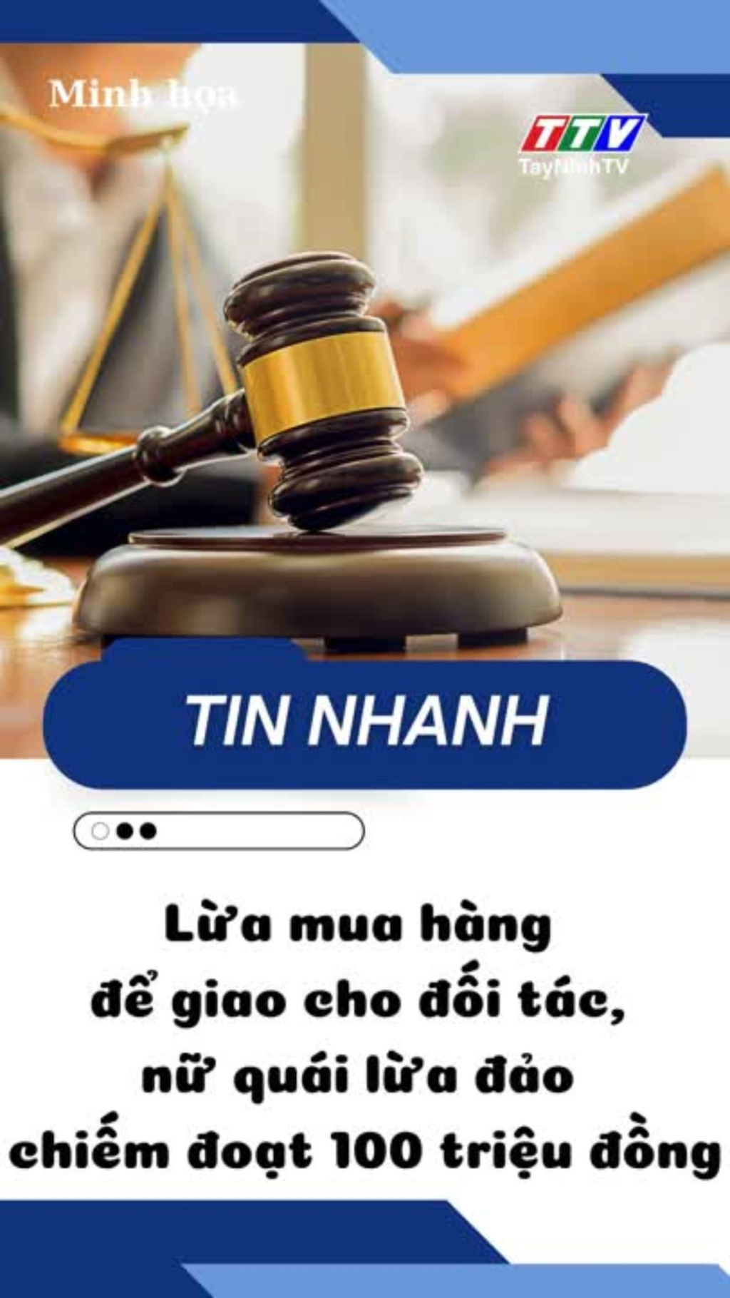 Lừa mua hàng để giao cho đối tác, nữ quái lừa đảo chiếm đoạt 100 triệu đồng
