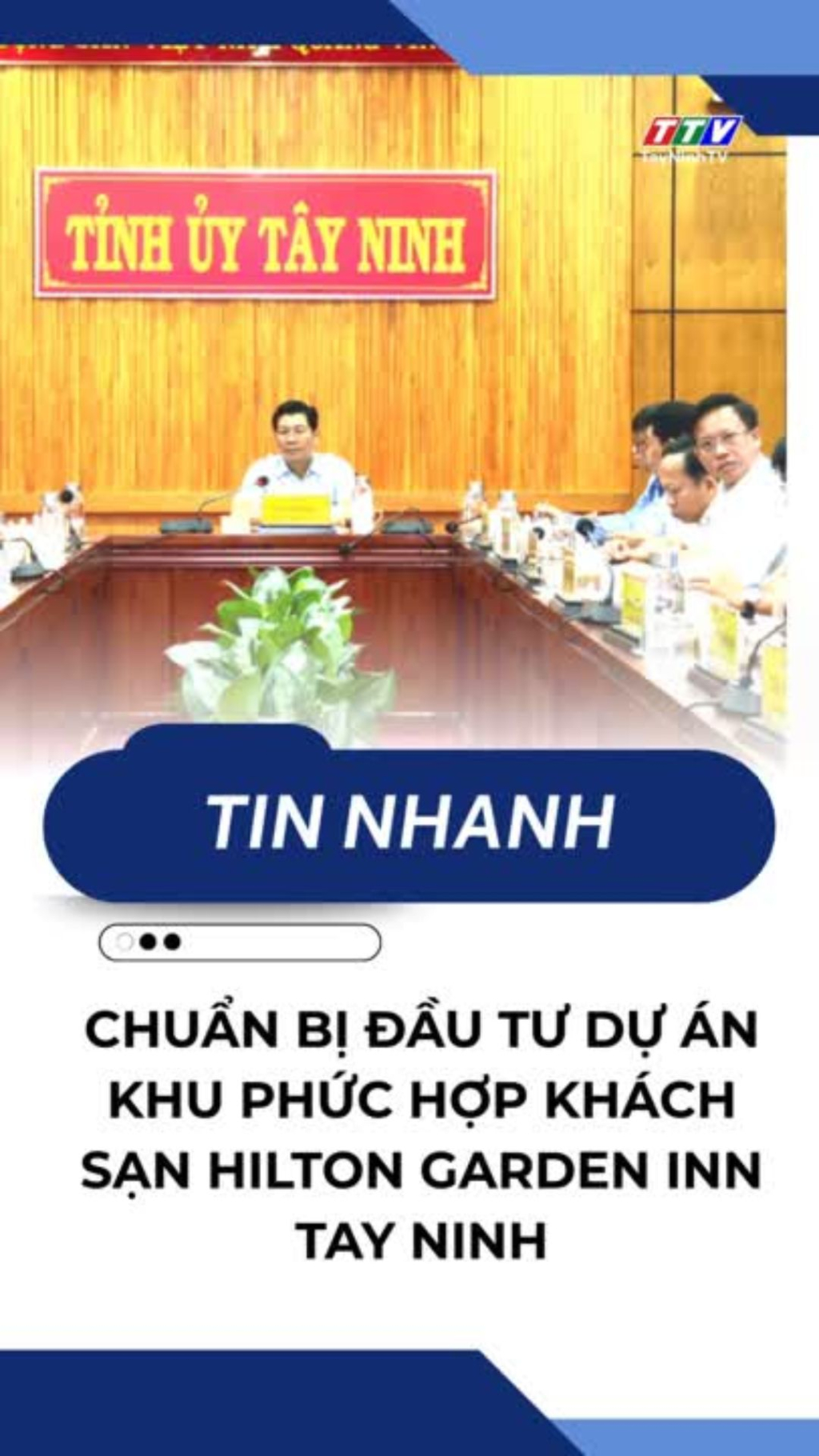Chuẩn bị đầu tư dự án khu phức hợp khách sạn Hilton Garden INN Tay Ninh