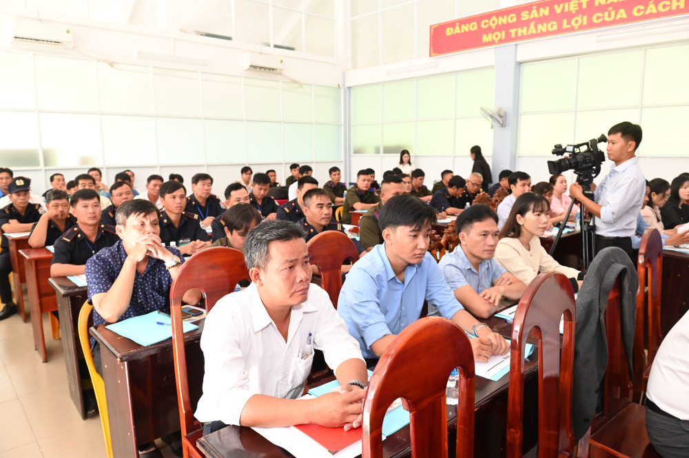 Học viên tham dự lớp tập huấn