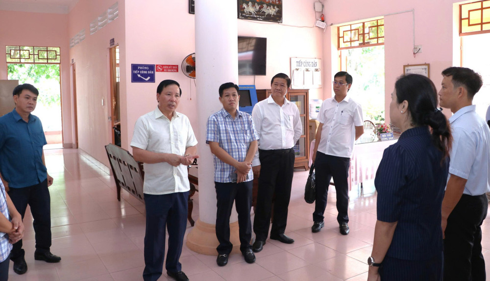 Đoàn khảo sát tại Sở Công thương (Cơ sở 2)