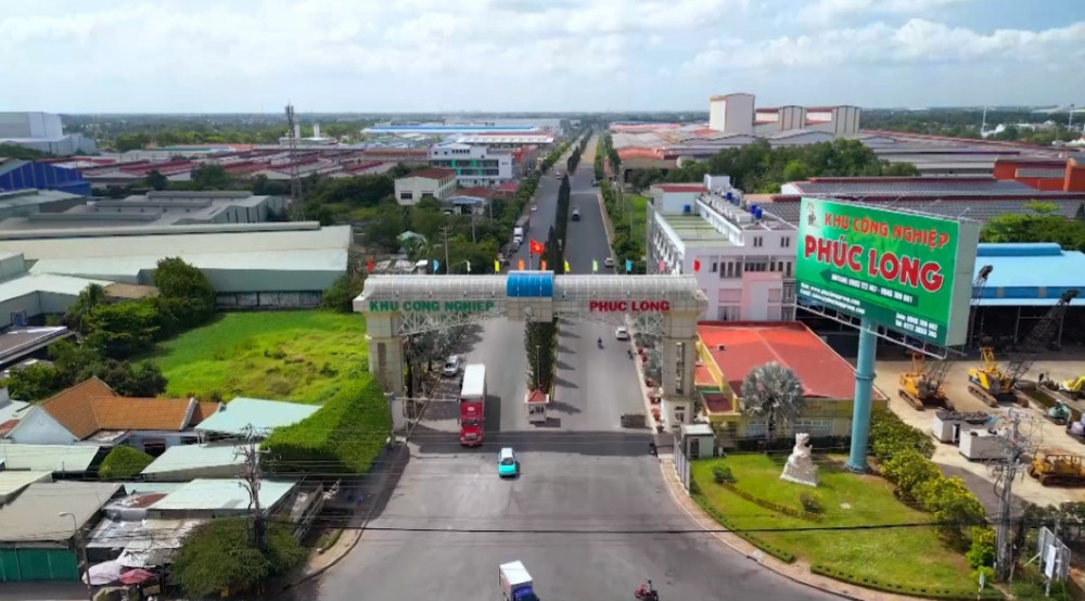 Hạ tầng một khu công nghiệp được đầu tư đồng bộ