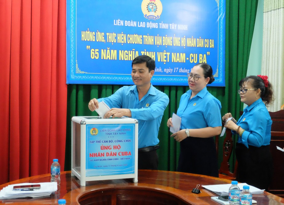 Ủng hộ Nhân dân Cuba thể hiện tình đoàn kết, hữu nghị đặc biệt, thủy chung son sắt của Nhân dân Việt Nam và Cuba (ảnh minh họa)