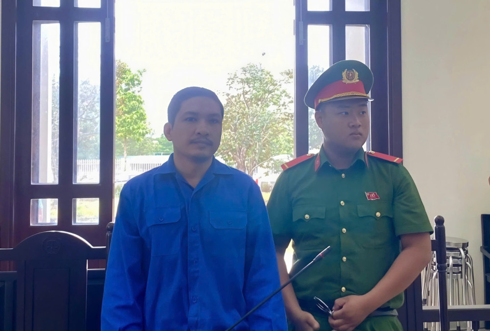 Bị cáo Hải tại phiên tòa phúc thẩm