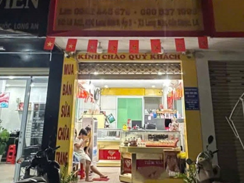 Tiệm vàng nơi xảy ra vụ việc