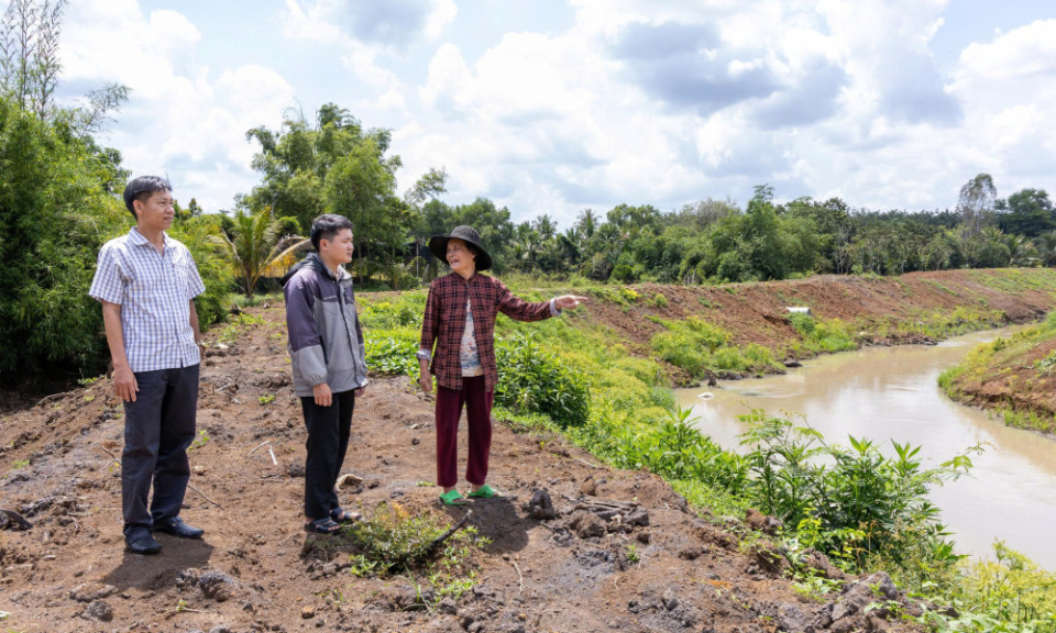 Dự án xây dựng kênh tiêu suối Nước Đục: Người dân không còn lo cảnh ngập cục bộ vào mùa mưa