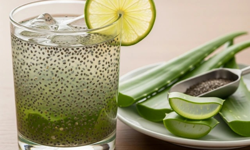 Hạt chia kết hợp nha đam: lợi ích bất ngờ đến cơ thể