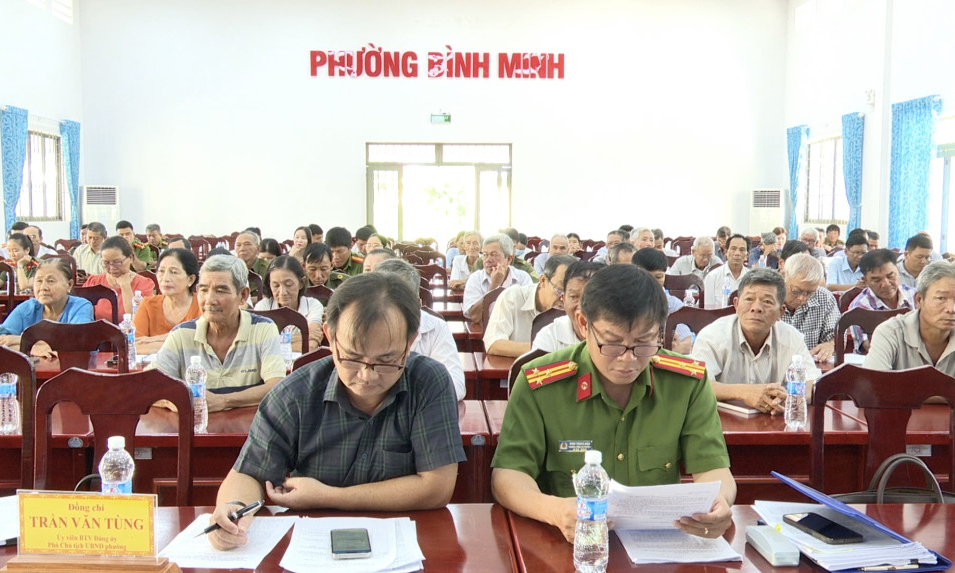 Phường Bình Minh triển khai xây dựng 'Phường không ma túy' giai đoạn 2025-2030