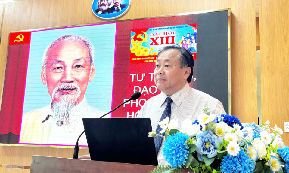 Phước Vĩnh Tây: Học tập chuyên đề về tư tưởng, đạo đức, phong cách Hồ Chí Minh