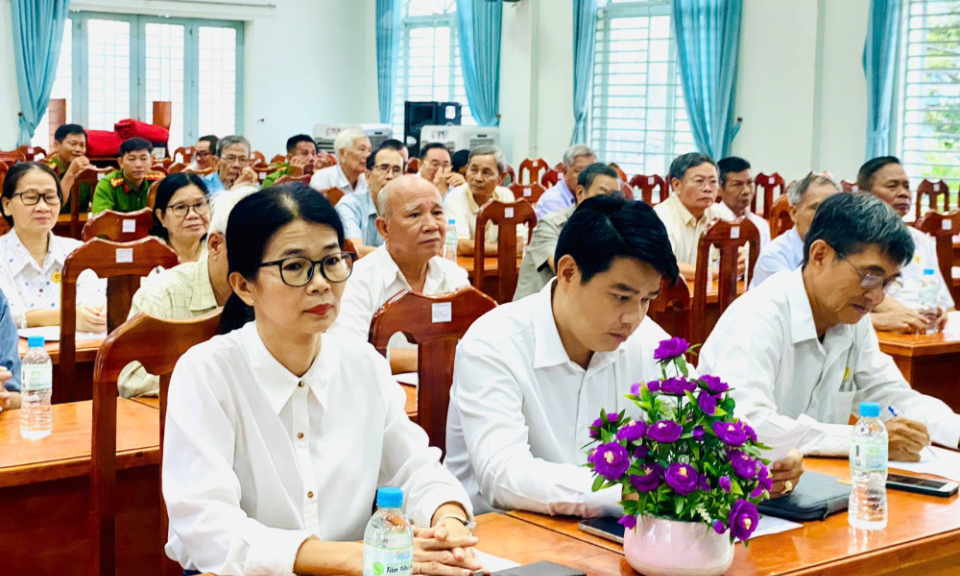 Phường Tân Ninh: Ra mắt Chi hội Cựu Công an Nhân dân