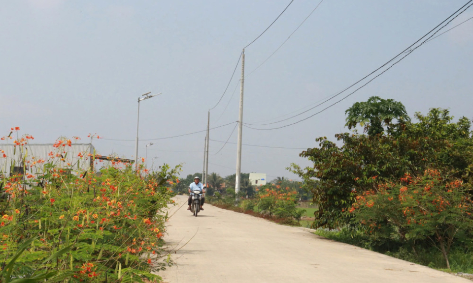 Xã Tân Lân chung tay xây dựng nông thôn mới