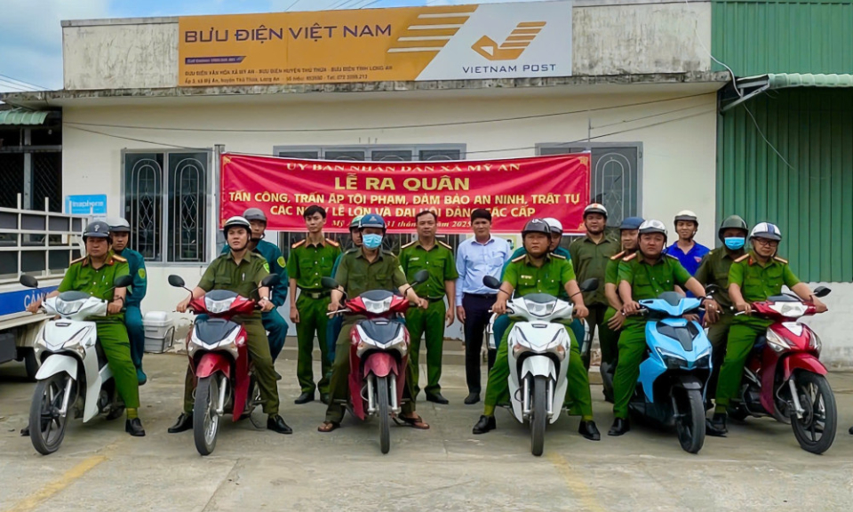 Công an xã Mỹ An: Nỗ lực giữ vững an ninh, trật tự địa bàn