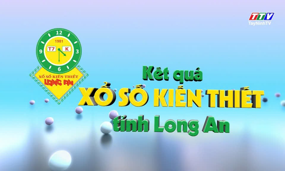 Kết quả XSKT Long An - Kỳ vé 9K1 - Thứ Bảy, ngày 06/9/2025