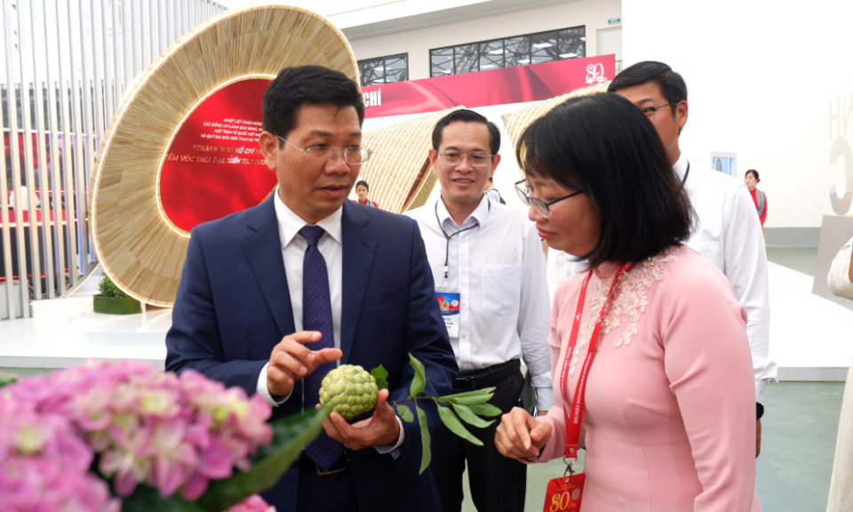 Ấn tượng Tây Ninh tại Triển lãm 80 năm thành tựu đất nước