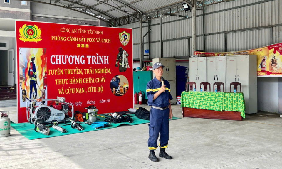 Tuyên truyền, thực hành chữa cháy và cứu nạn, cứu hộ