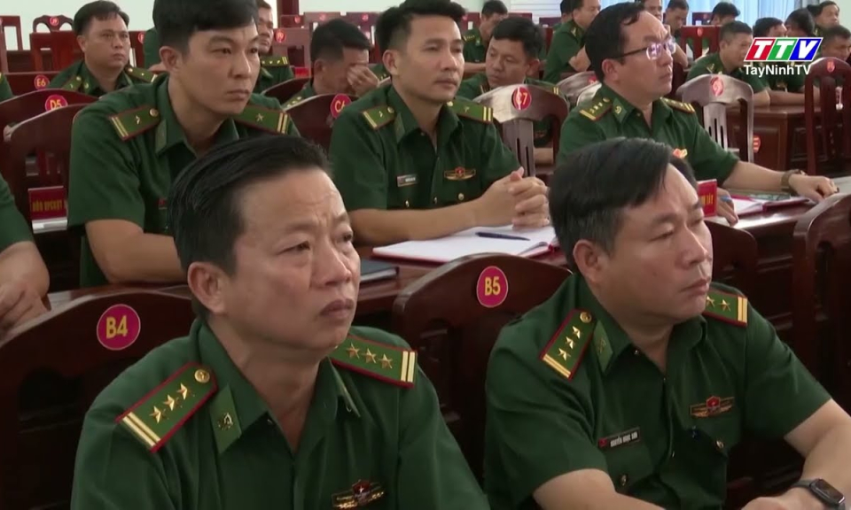 Bàn giao chức trách, nhiệm vụ Chỉ huy trưởng Bộ đội Biên phòng tỉnh Tây Ninh