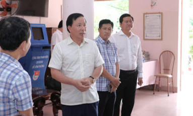 Chủ tịch UBND tỉnh Nguyễn Văn Út khảo sát trụ sở, cơ sở vật chất các cơ quan, đơn vị tại cơ sở 2