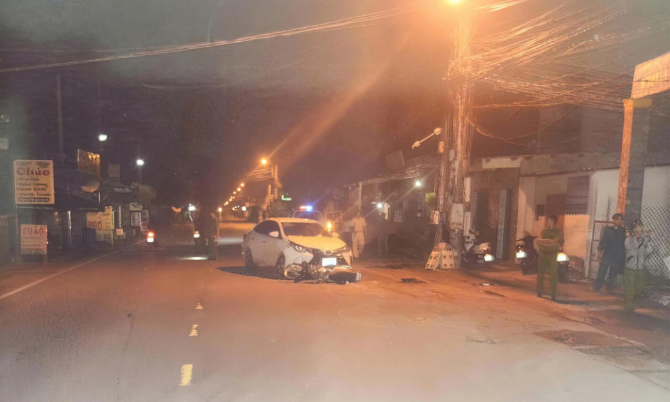 Điều khiển xe chuyển hướng không bảo đảm an toàn khiến 1 người tử vong