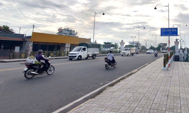 Tạm ngưng lưu thông qua cầu Thái Hòa từ 22 giờ ngày 23/9 đến 5 giờ ngày 24/9