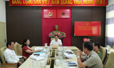 Đại biểu Quốc hội Huỳnh Thanh Phương làm việc với các cơ quan tư pháp trước Kỳ họp thứ 10, Quốc hội khóa XV