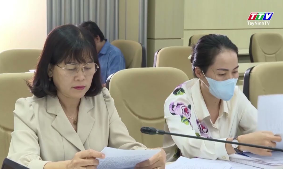 Ban Kinh tế - Ngân sách HĐND tỉnh thẩm tra các nội dung trình tại kỳ họp thứ 3