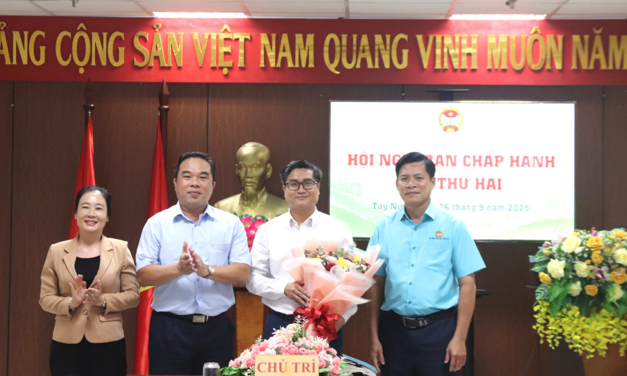 Ông Nguyễn Thanh Tùng được bầu giữ chức vụ Chủ tịch Hội Nông dân tỉnh Tây Ninh, nhiệm kỳ 2023-2028