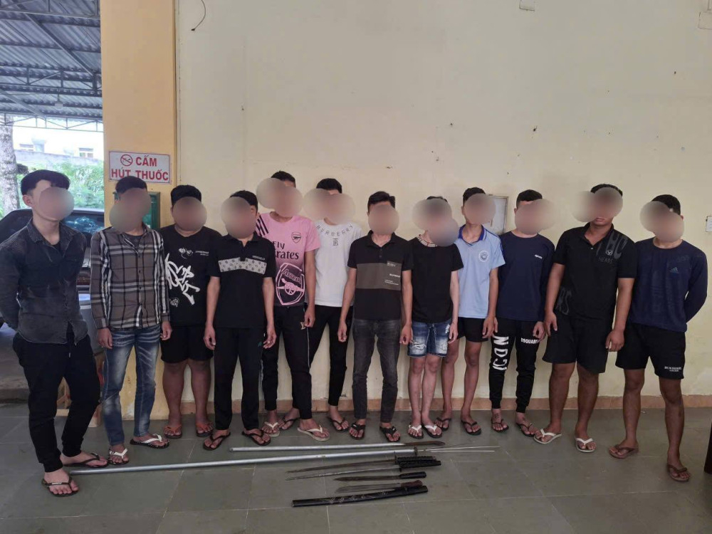 Nhóm đối tượng (Ảnh: C.A)