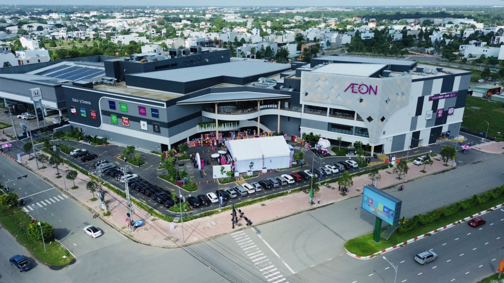 Trung tâm thương mại AEON Tân An có nguồn vốn đầu tư hơn 1.000 tỉ đồng
