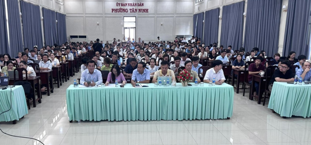 Đại biểu tham gia lớp tập huấn