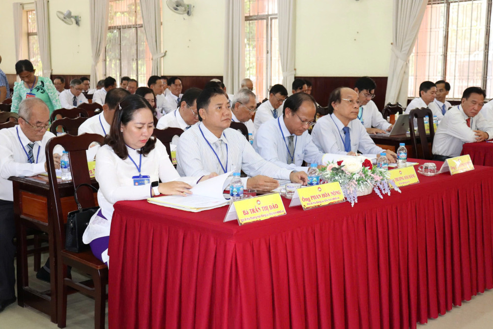 Đại biểu tham dự tại Đại hội