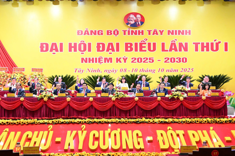 Đoàn Chủ tịch biểu quyết các nội dung tại phiên trù bị