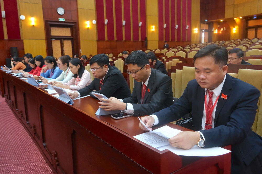 Đại biểu tham gia thảo luận tại Tổ số 2