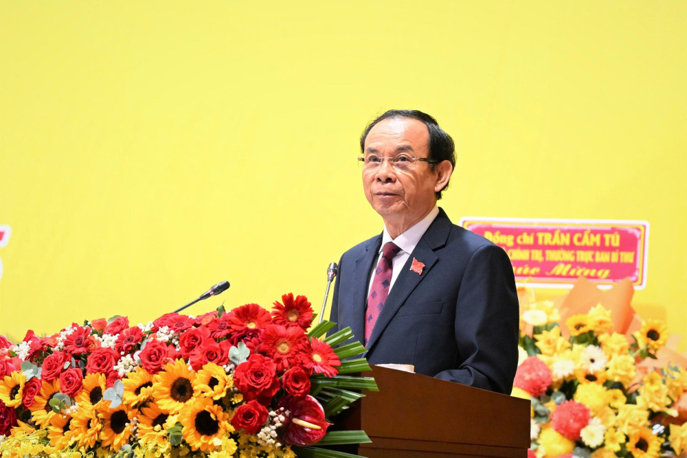 Ủy viên Bộ Chính trị, Thường trực Tiểu ban Văn kiện Đại hội XIV của Đảng Nguyễn Văn Nên yêu cầu Tây Ninh phải xem ứng dụng khoa học công nghệ, chuyển đổi số là nhiệm vụ then chốt, trọng tâm trong nhiệm kỳ mới