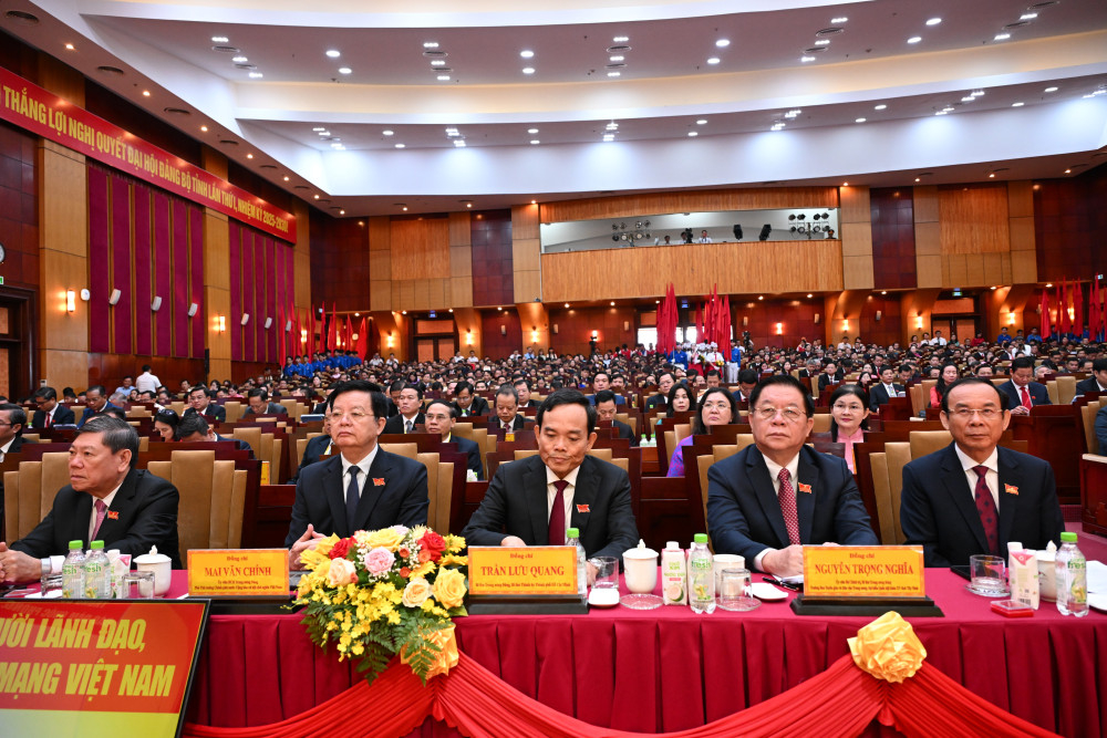 Các đại biểu dự Đại hội