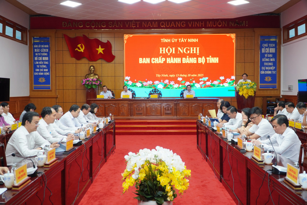 Hội nghị Ban Chấp hành Đảng bộ tỉnh lần thứ I được tổ chức ngay sau khi Đại hội đại biểu Đảng bộ tỉnh Tây Ninh lần thứ I tổ chức thành công