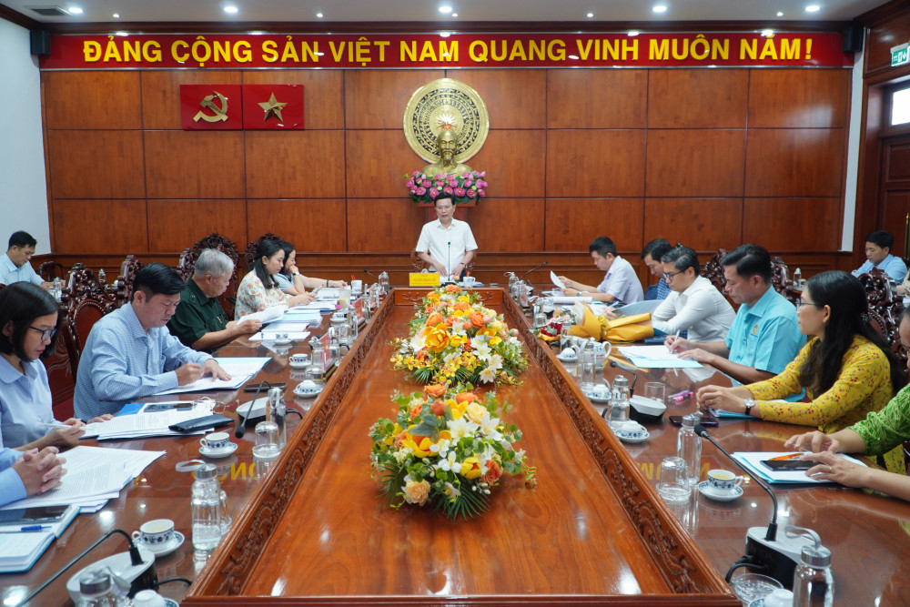 Phó Bí thư Tỉnh ủy Nguyễn Thanh Hải yêu cầu nghiên cứu ứng dụng chuyển đổi số trong tổ chức Đại hội MTTQ Việt Nam tỉnh Tây Ninh lần thứ I